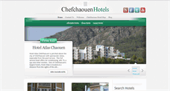 Desktop Screenshot of chefchaouenhotels.net